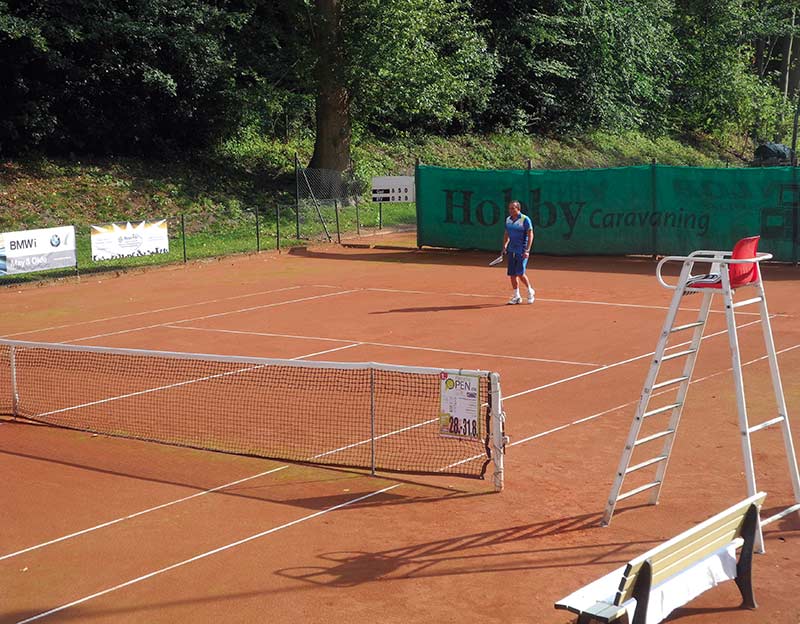 RTV Tennisplatz, der Austragungsort des 1. Benefiz OPEN 2014