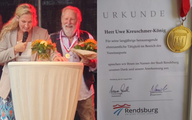 Ehrenamt lohnt sich: Uwe Kreuschmer-König wird geehrt