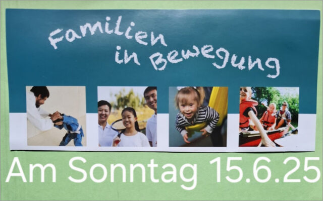 Familien in Bewegung 2025
